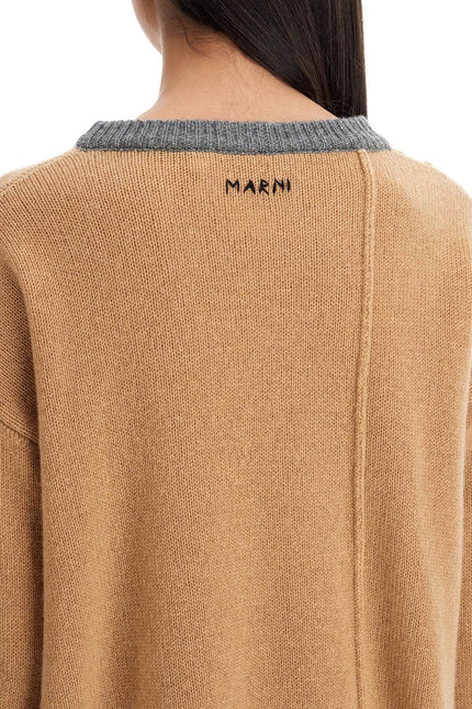 Marni cashmere boxy pullover - Beige