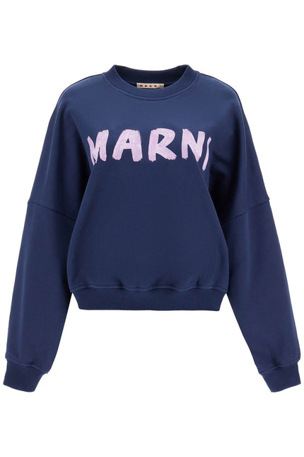 Marni crewneck sweatshirt with logo