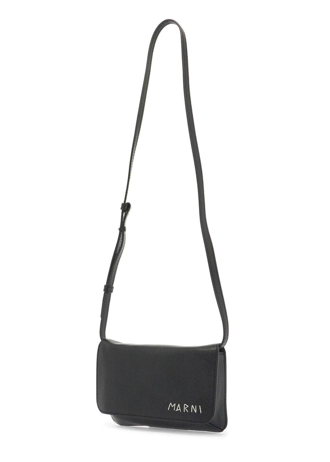 Marni flap trunk shoulder bag with