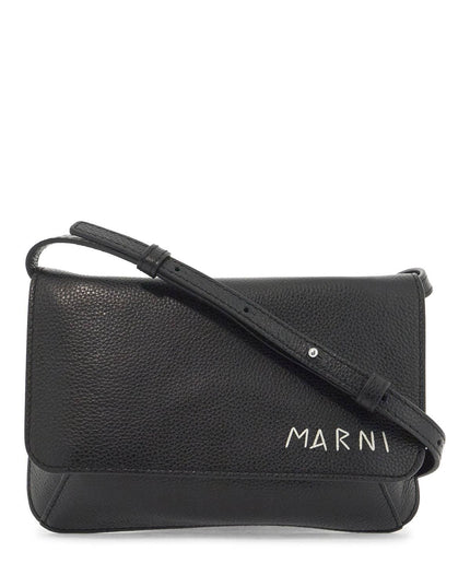 Marni flap trunk shoulder bag with