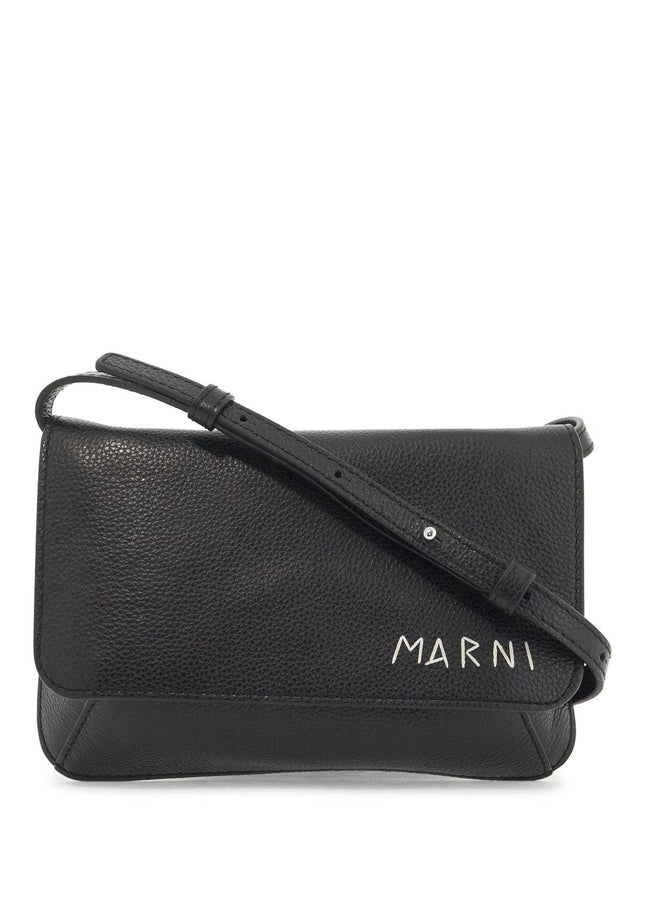 Marni flap trunk shoulder bag with