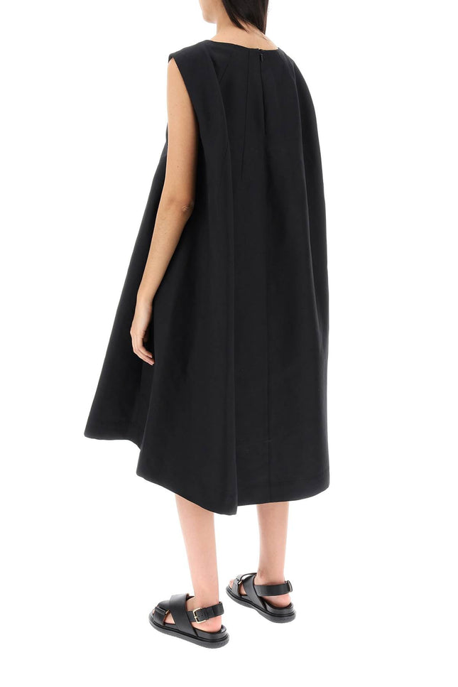 Marni flared dress in cotton cady