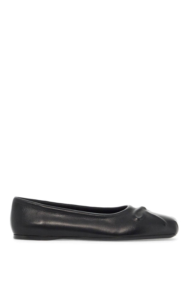 Marni leather little bow ballerina