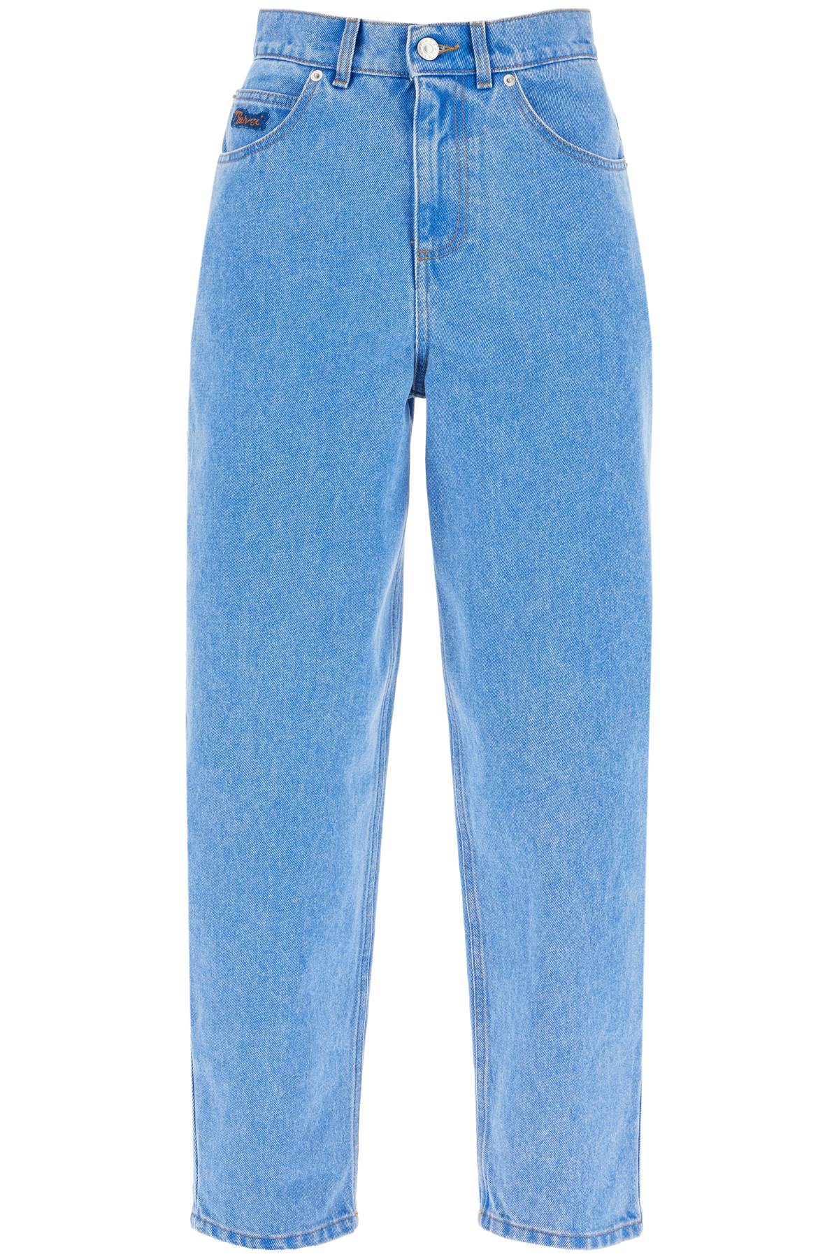 Marni organic denim cropped jeans in - Blue