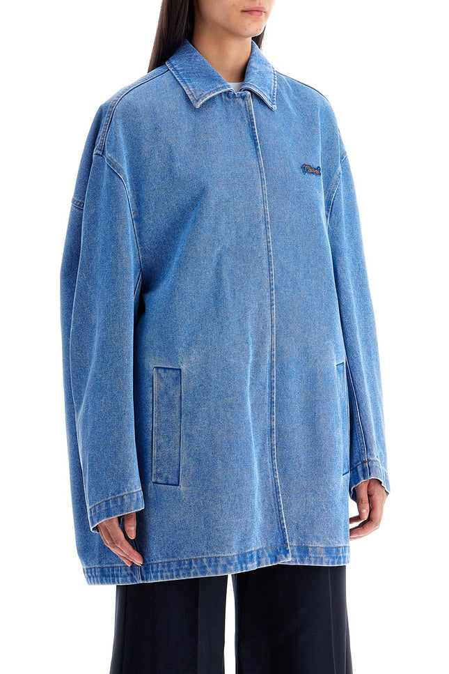 Marni "oversized organic denim jacket - Blue