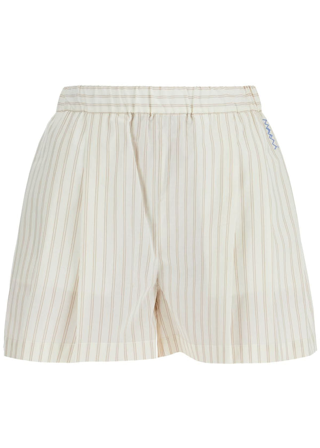 Marni pleated pinstripe