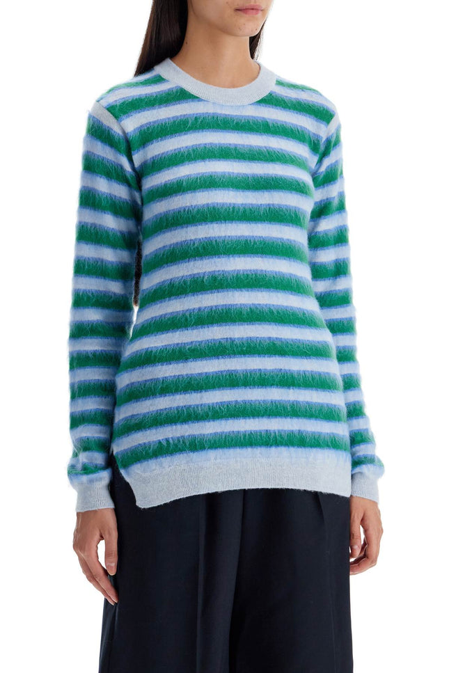 Marni striped crewneck pullover
