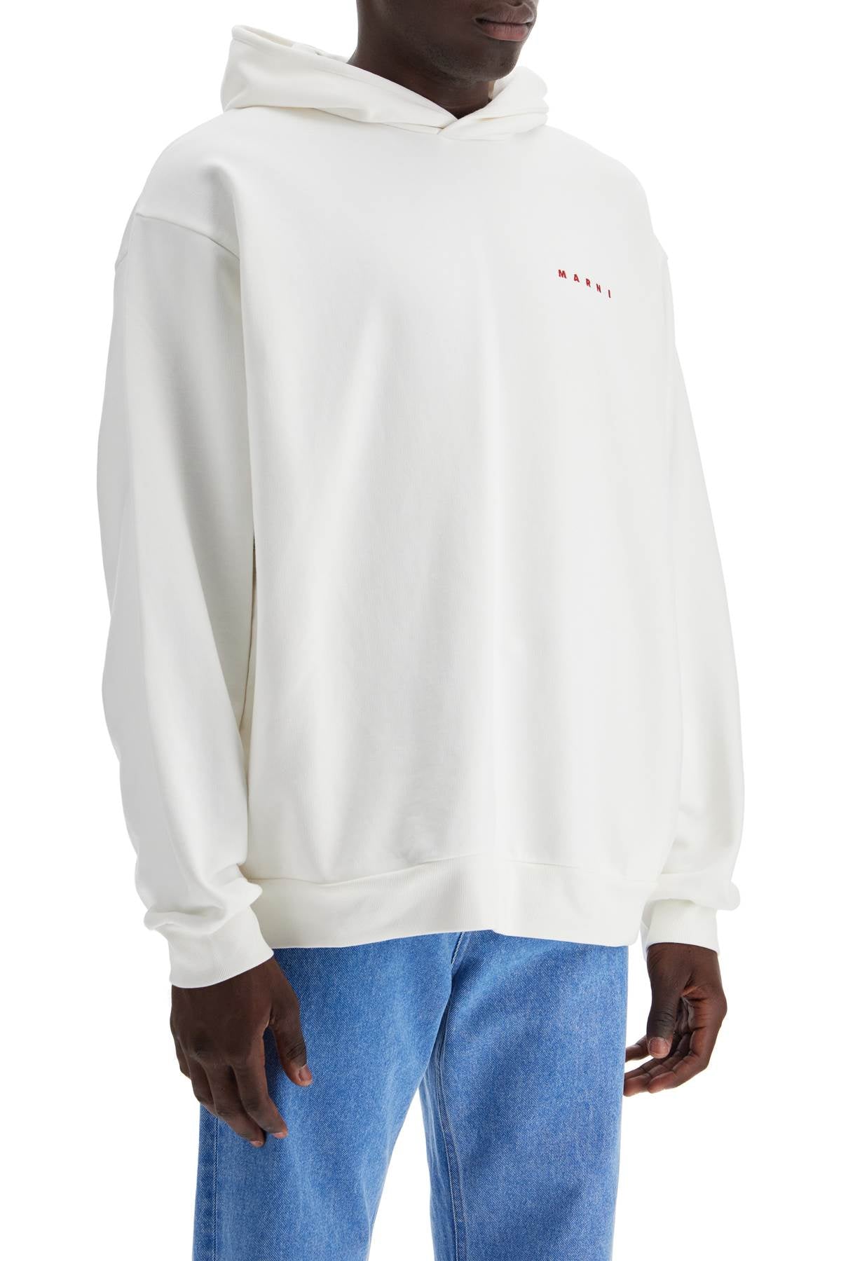 Marni sweatshirt with back - White