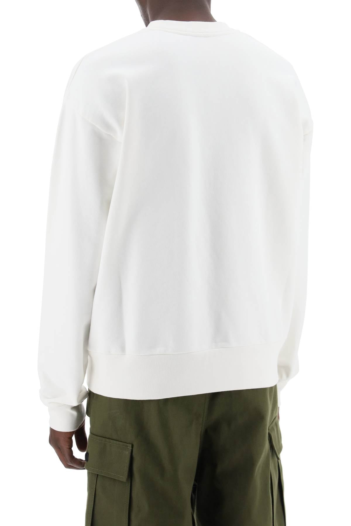 Marni sweatshirt with plaid logo-men > clothing > t-shirts and sweatshirts > sweatshirts-Marni-Urbanheer