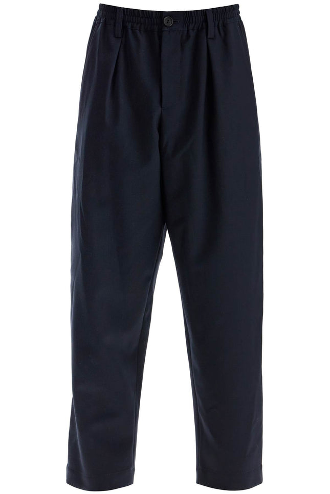 Marni tropical wool cropped pants in - Blue
