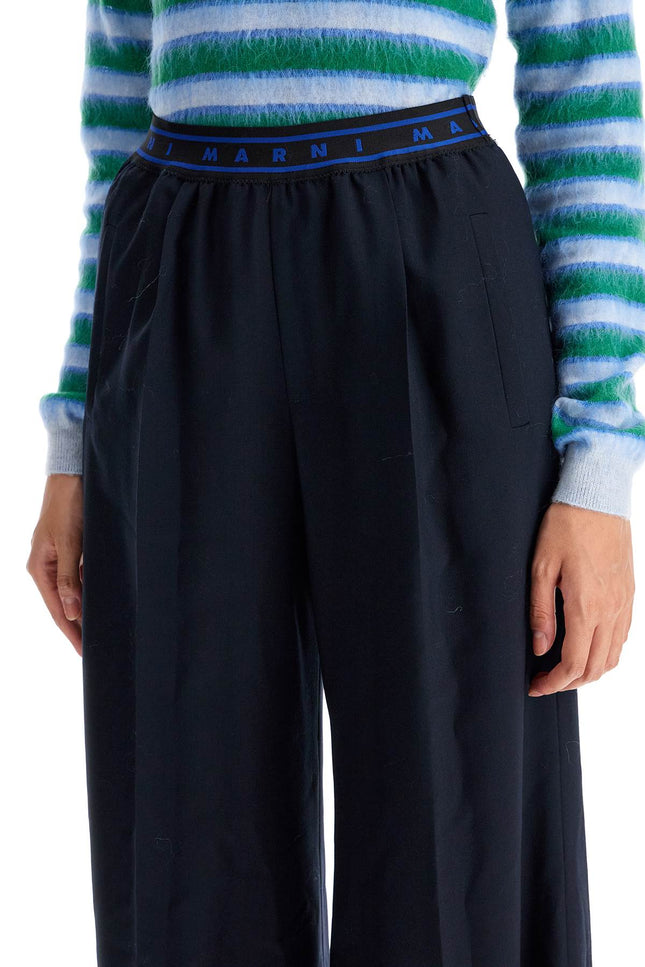 Marni tropical wool palazzo pants for - Blue