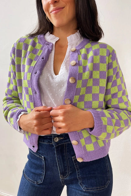 Martina Lavanda Cardigan