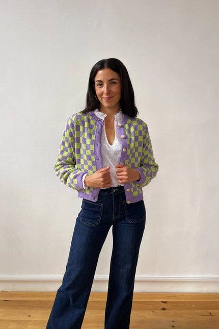 Martina Lavanda Cardigan