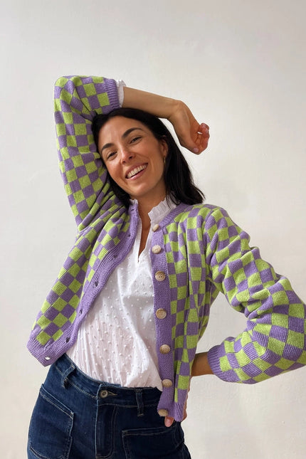 Martina Lavanda Cardigan