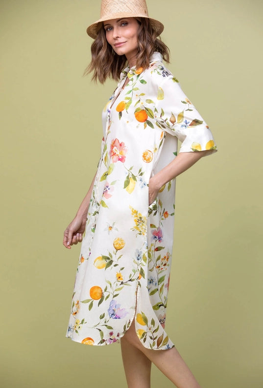 Maxi Shirt Fruit Garden