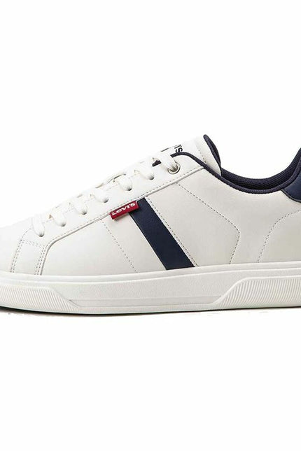 Men’s Casual Trainers Levi's Archie Regular White-Fashion | Accessories > Clothes and Shoes > Sports shoes-Levi's-43-Urbanheer