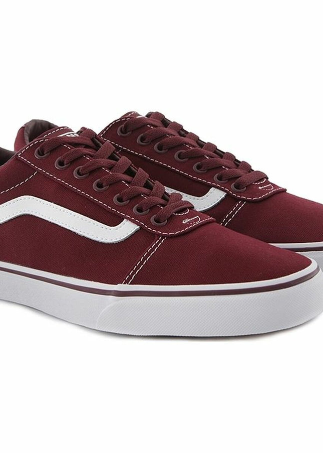 Men’s Casual Trainers Vans Ward MN Dark Red-2