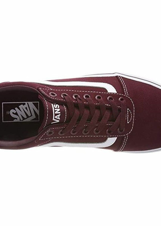 Men’s Casual Trainers Vans Ward MN Dark Red-3