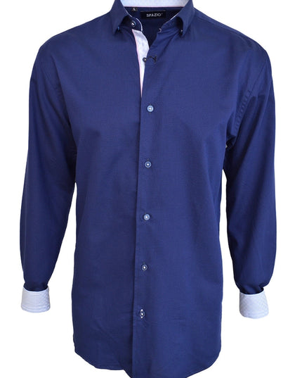 Men's Designer Long Sleeve Shirt-Shirt-Spazio-S-Urbanheer