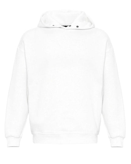 Men's Ecru Oversize Hooded Sweatshirt