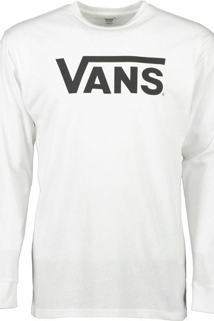 Men’s Long Sleeve T-Shirt Vans Classic White-0