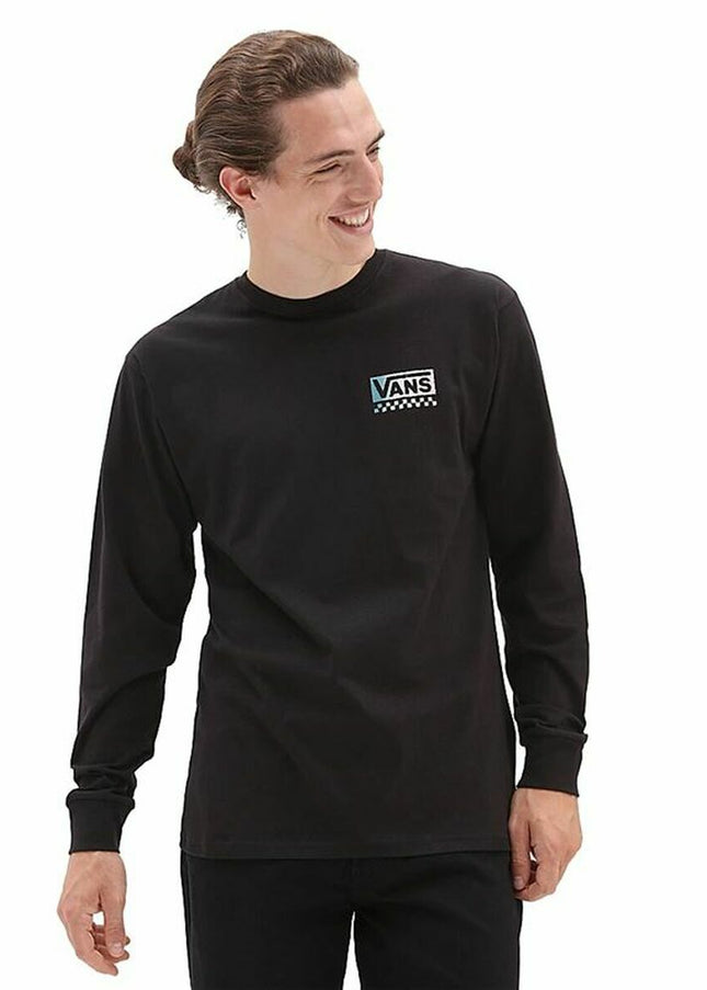 Men’s Long Sleeve T-Shirt Vans  Global Stack-0