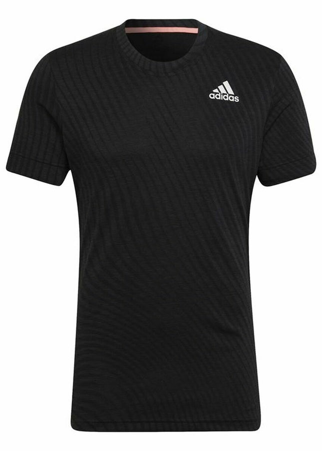 Men’s Short Sleeve T-Shirt Adidas Freelift Black-Fashion | Accessories > Clothes and Shoes > T-shirts-Adidas-Urbanheer