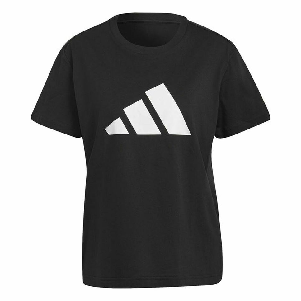 Men’s Short Sleeve T-Shirt Adidas Future Icons Black-0