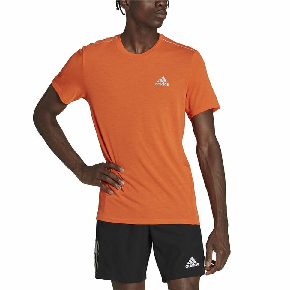 Men’s Short Sleeve T-Shirt Adidas X-City Orange-4