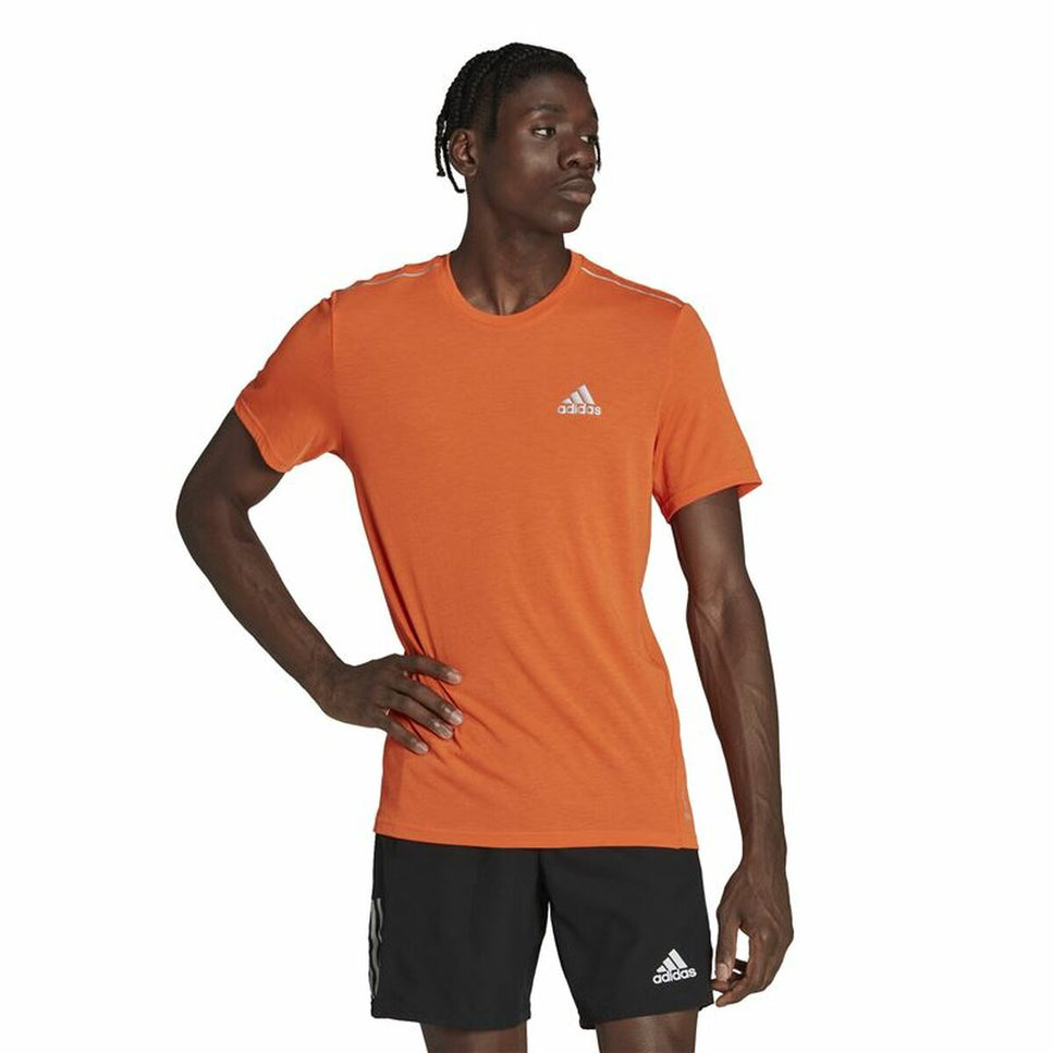 Men’s Short Sleeve T-Shirt Adidas X-City Orange-5