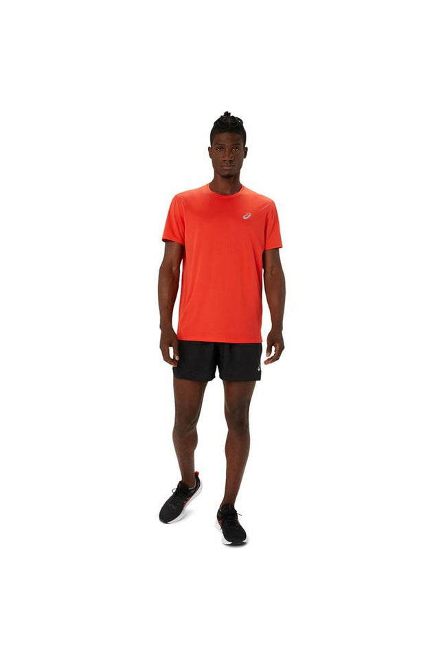 Men’s Short Sleeve T-Shirt Asics Core Red-4