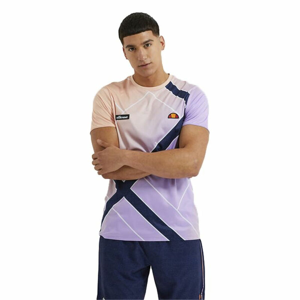 Men’s Short Sleeve T-Shirt Ellesse Fulgore Violet-0