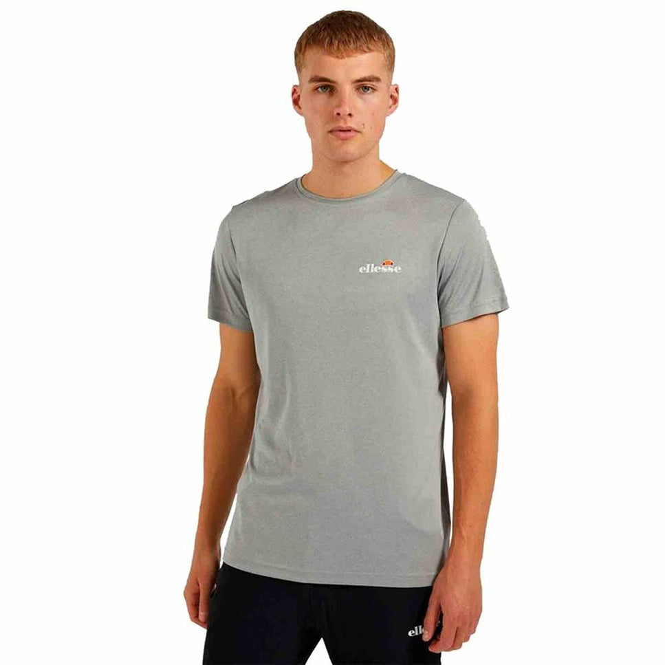 Men’s Short Sleeve T-Shirt Ellesse Malbe  Grey-0