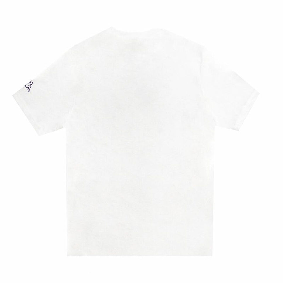 Men’s Short Sleeve T-Shirt Kappa Sportswear Logo White-Sports | Fitness > Sports material and equipment > Sports t-shirts-Kappa-Urbanheer