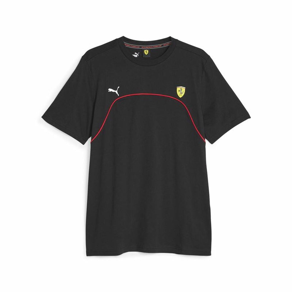 Men’s Short Sleeve T-Shirt Puma Ferrari Race Black-0