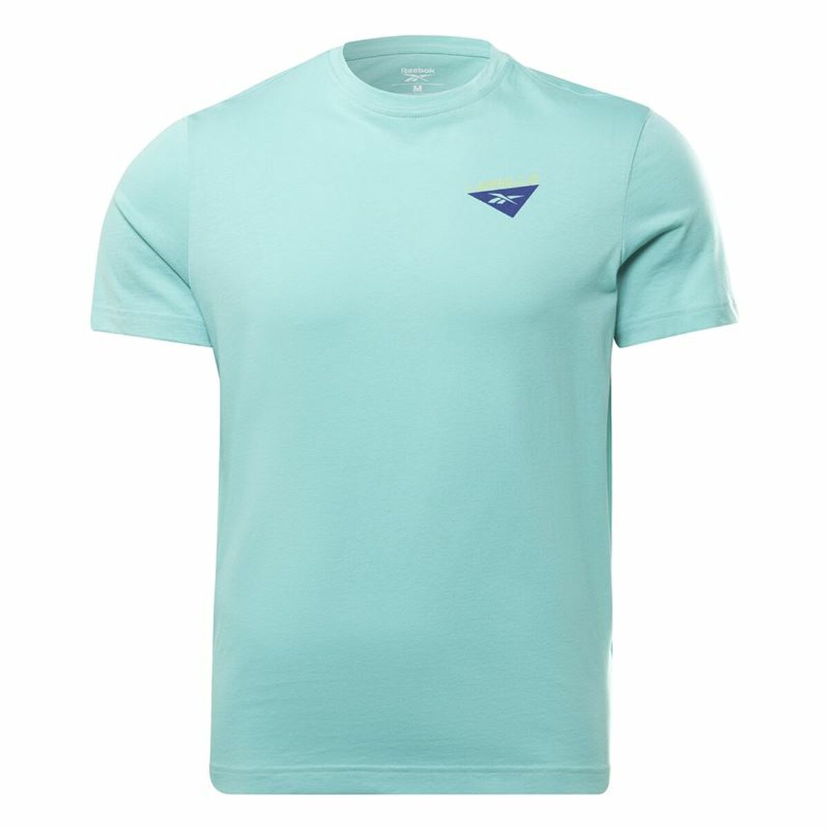 Men’s Short Sleeve T-Shirt Reebok Graphic Les Mills® Aquamarine-Sports | Fitness > Sports material and equipment > Sports t-shirts-Reebok-Urbanheer