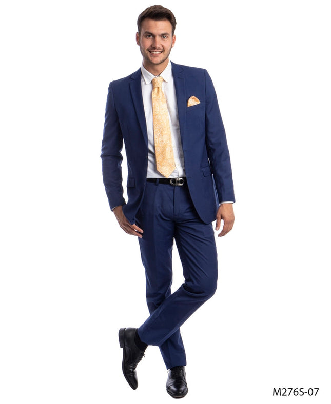 Mens Suits 2PC-Suit & Dress Pants Indigo Slim Fit