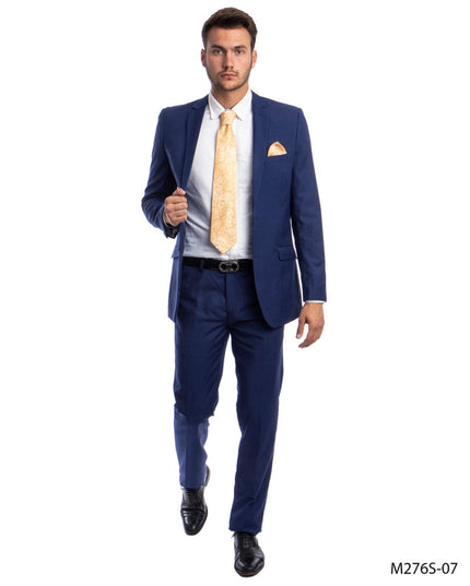 Mens Suits 2PC-Suit & Dress Pants Indigo Slim Fit