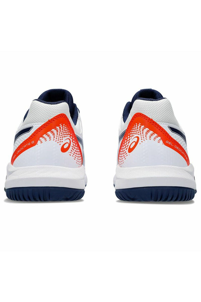 Men's Tennis Shoes Asics Gel-Dedicate 8 White-2