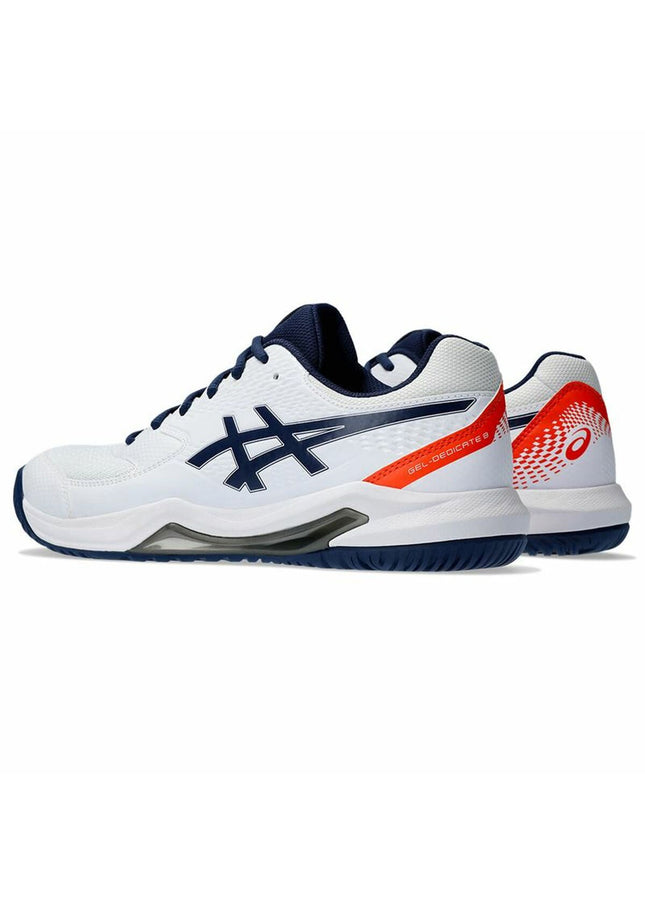 Men's Tennis Shoes Asics Gel-Dedicate 8 White-3