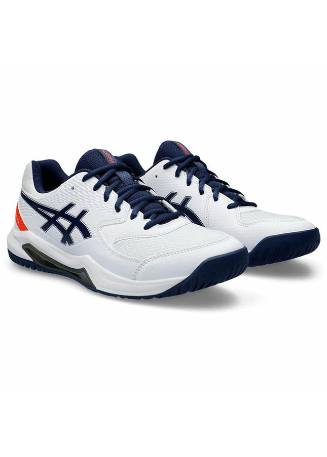 Men's Tennis Shoes Asics Gel-Dedicate 8 White-4