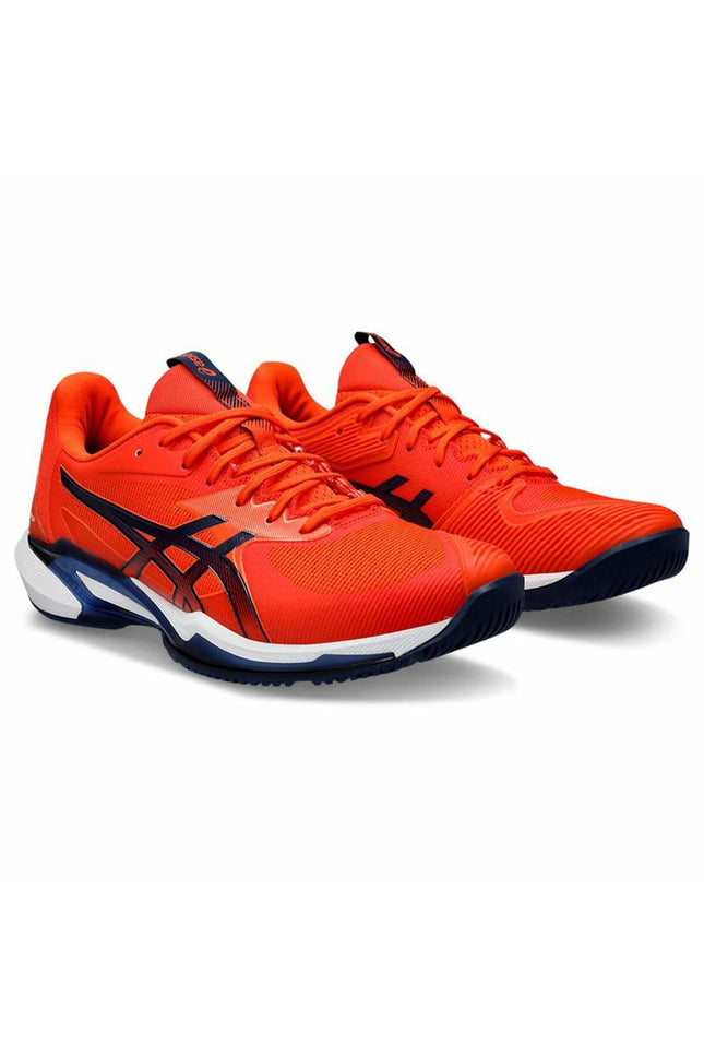 Men's Tennis Shoes Asics Solution Speed FF 3 Red-4