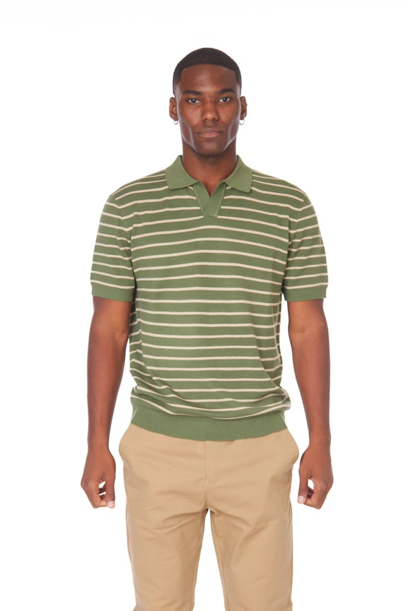 Men's Textured Polo Shirt (KZ23362L)