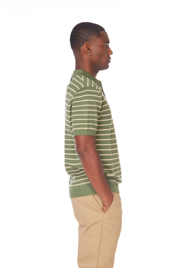 Men's Textured Polo Shirt (KZ23362L)