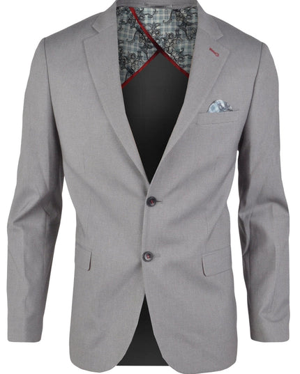 Men's blazer-Blazer-Spazio-38-BL-20423 Grey-Urbanheer