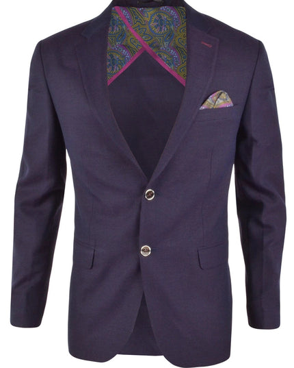 Men's blazer-Blazer-Spazio-38-BL-20438 Purple-Urbanheer