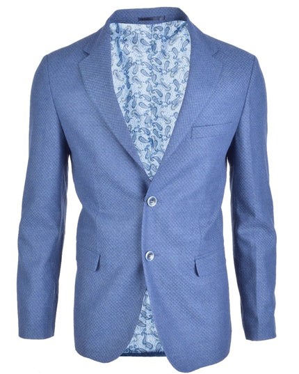 Men's blazer-Blazer-Spazio-38-BL-5031 Royal Blue-Urbanheer