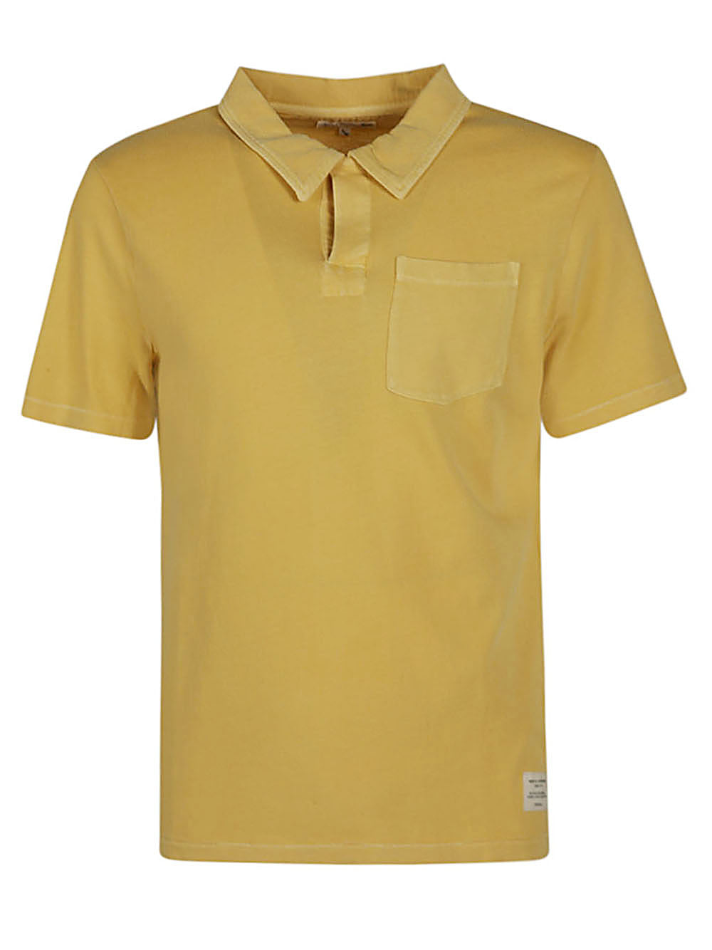 Merz B.Schwanen T-Shirts And Polos Yellow-men > clothing > topwear-Merz B.Schwanen-Urbanheer