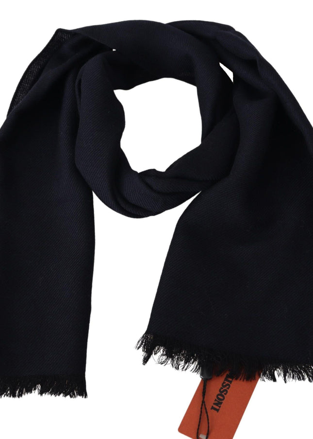 Missoni Elegant Black Wool Unisex Scarf