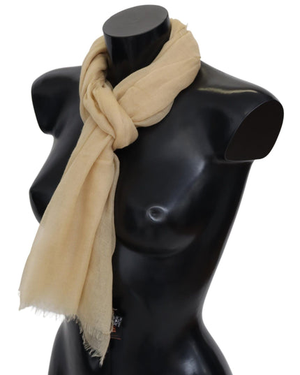 Missoni Elegant Cashmere Scarf in Beige